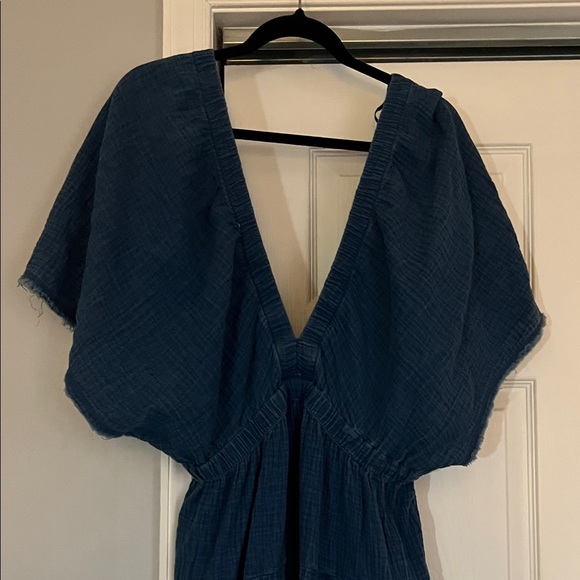 Aerie Navy Backless Dress - Picture 4 of 6